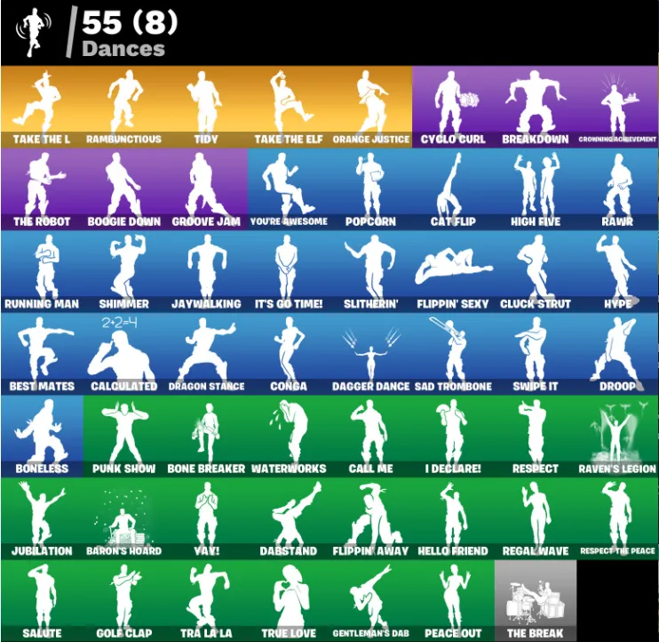 F885 The Reaper, Elite Agent, Omega Stage 5, Rogue Agent, Carbide Armor Stage 5, Blackheart Stage 8, 54 Skins, 1050 VB (G)